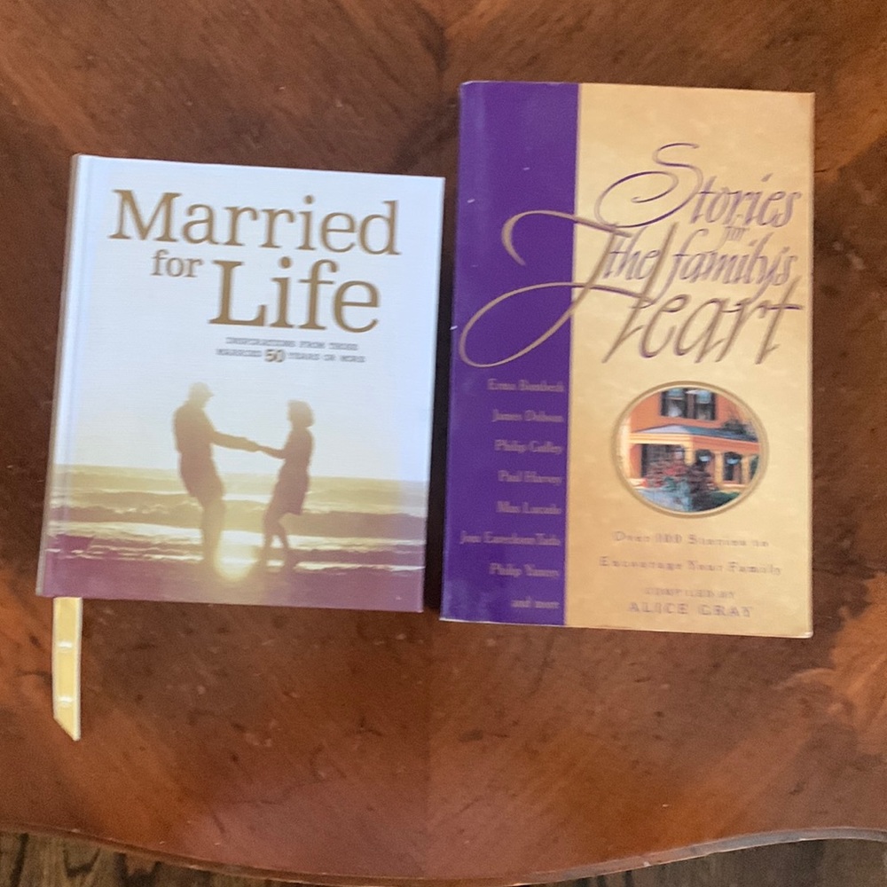 Married for Life and Family Stories Books